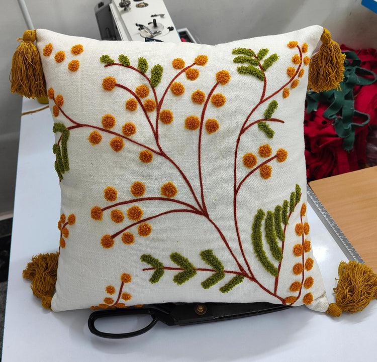 HAND EMBROIDERED CUSHION COVERS