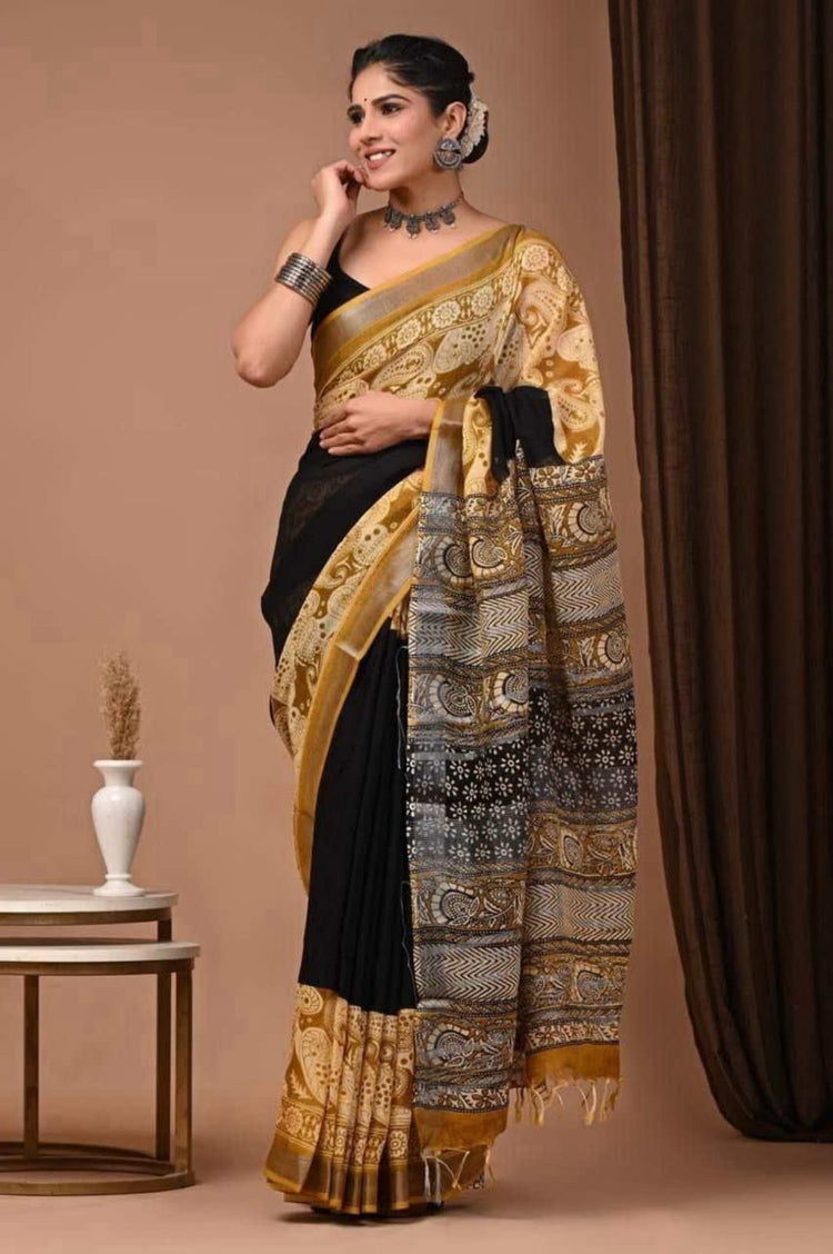 Linen Sarees