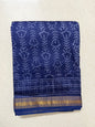 Maheshwari Cotton Saree - Blue