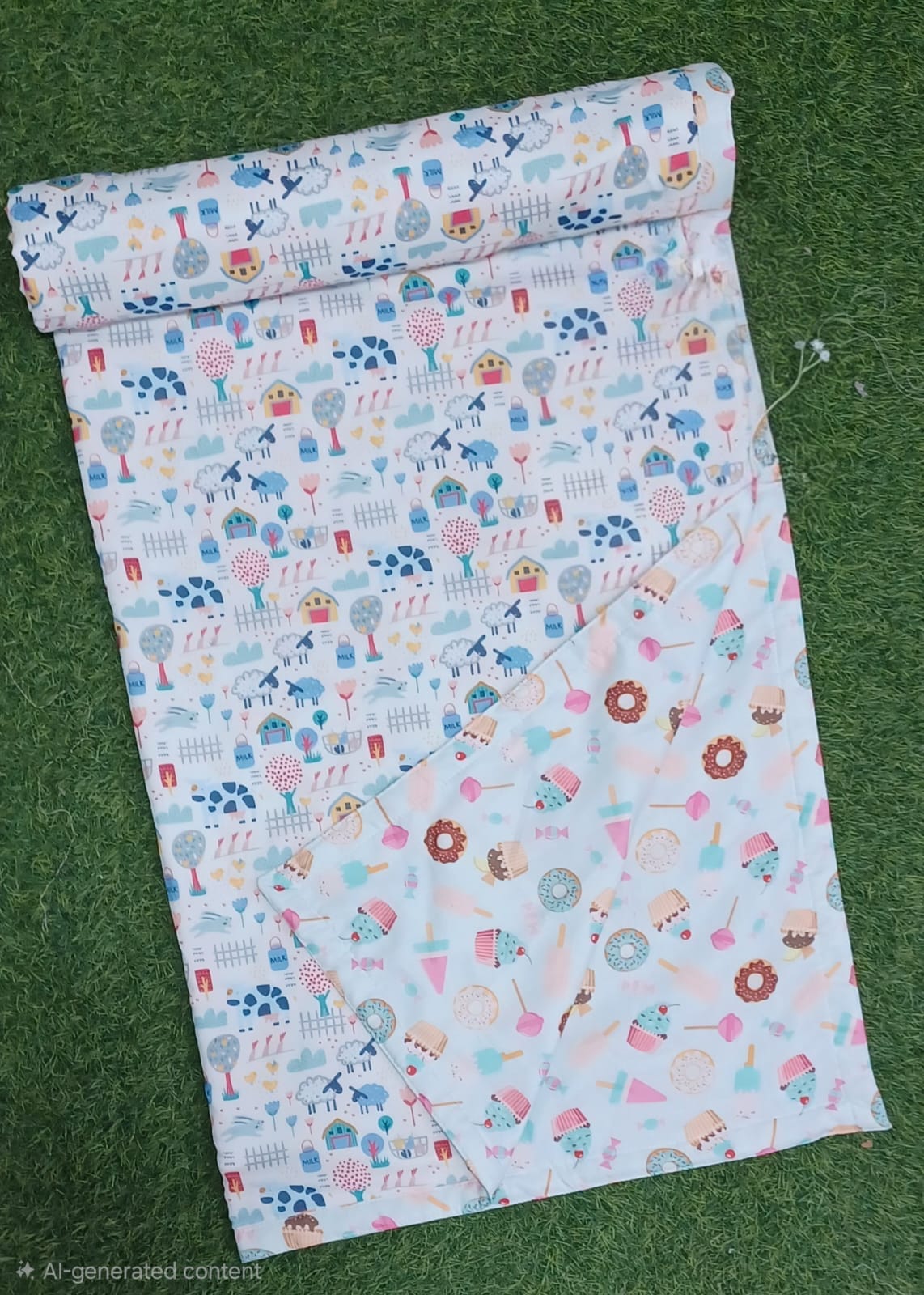 Kids Bedsheets_Donuts&Icecreams