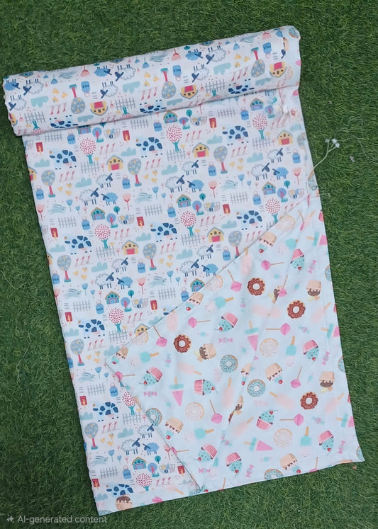Kids Bedsheets_Donuts&Icecreams
