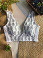 Comfort Fit V Neck Blouse - White