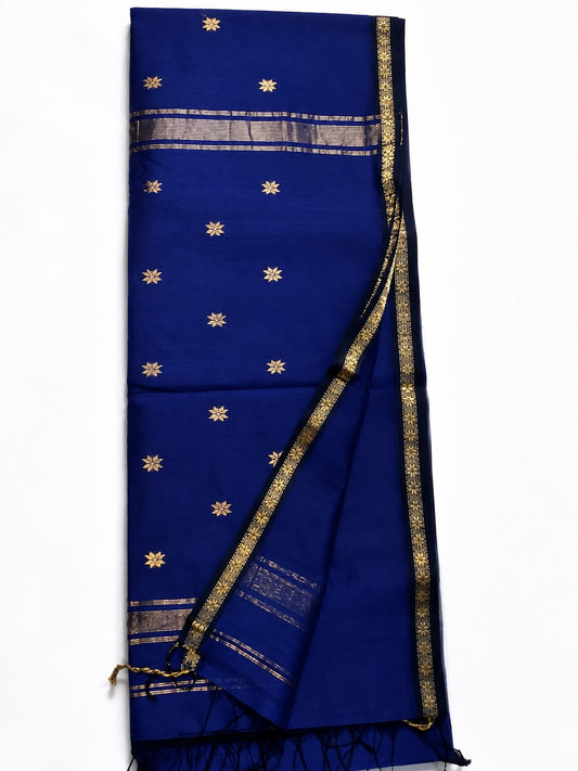 Maheshwari Silk - Blue
